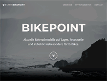 Tablet Screenshot of bike-point-live.de